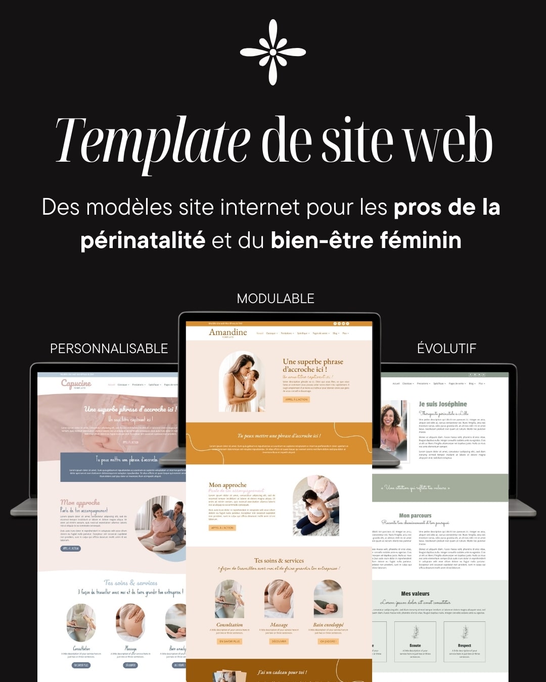 Template site web | Pour pros de la périnatalité